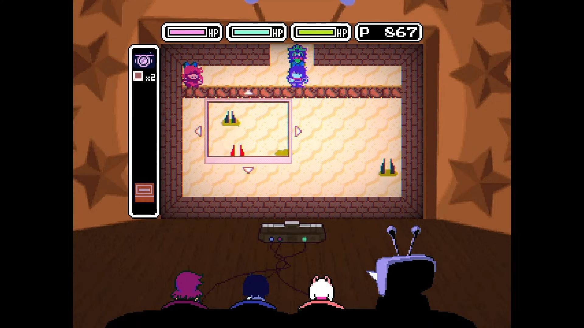 Clue: The red antlion, under the ground. Fangs of youth, unearthed with a photo (Image via Toby Fox || YouTube/Go Galactic!)